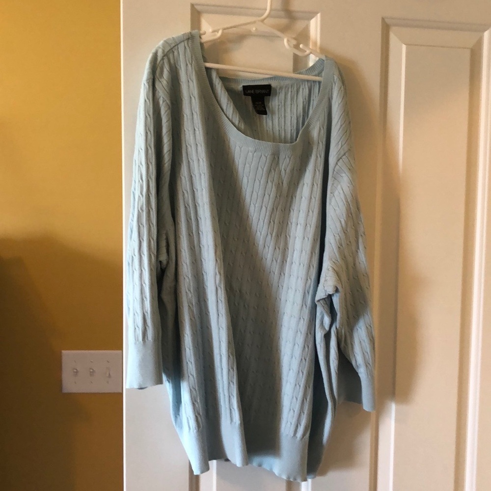 Cable knit sweater